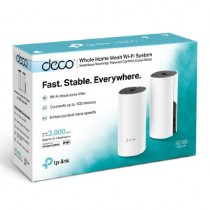 TP-Link Deco M9 plus (2 pack) home Mesh Wi-fi system AC2200