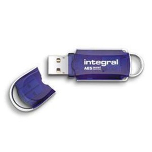 INTEGRAL COURIER 32GB USB2.0 FIPS197 encrypted memory stick