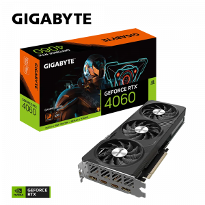 Graphics card GIGABYTE GeForce RTX 4060 Gaming OC 8G, 8GB GDDR6, PCI-E 4.0