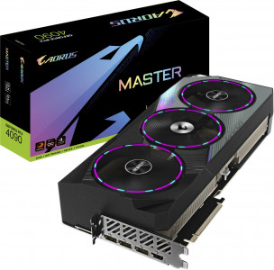 Graphics card GIGABYTE GeForce RTX 4090 MASTER 24G, 24GB GDDR6X, PCI-E 4.0