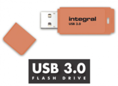 INTEGRAL 32 GB NEON 3.0. ORANGE