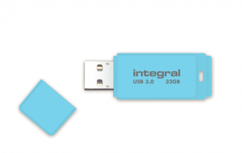 INTEGRAL PASTEL 32GB USB3.0 Blue Sky memory stick