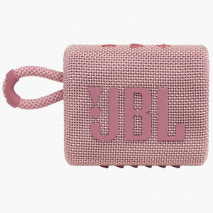 JBL GO 3 Bluetooth portable speaker, pink
