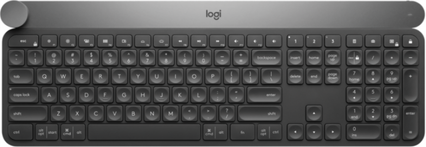 Logitech Craft Advanced Wireless with create button, SLO engraving