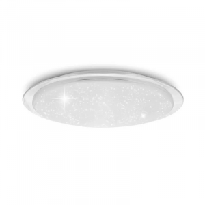 Asalite LED ceiling lamp LILY 48W 3000K 4320 lumens round star/glitter effect