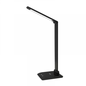 ASALITE dimmable LED table lamp 7W 450lm CCT wireless USB, black