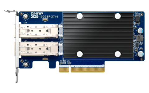 Dual-port 10Gb SFP+ network card, 2 ports