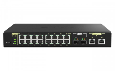 QNAP POE switch 20 ports, 10Gb