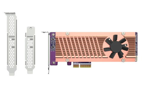 QNAP QM2-2P-344A PCIe expansion card for M.2 SSD