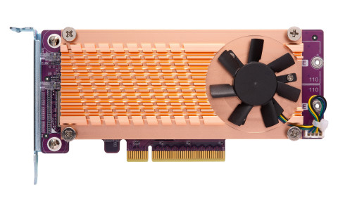 QNAP QM2-2P-384A PCIe expansion card for M.2 SSD