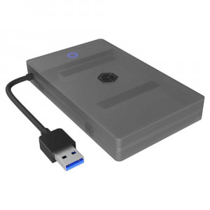Icybox IB-AC603B-U3 USB 3.2 case/adapter for 2.5" SATA HDD/SSD disk.