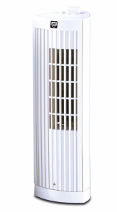 SHE Fan with mini tower 30 cm white