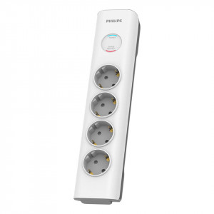 Philips surge protection with 4 sockets