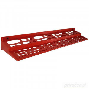 Wall shelf for tools