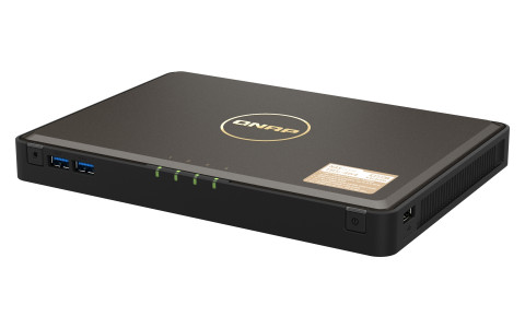 QNAP NAS for 4x NVMe SSD, 8GB ram, 2x 2.5Gb network