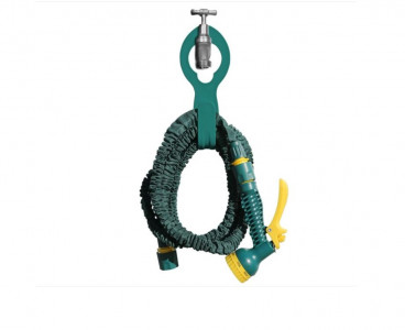 Steuber FloraSun hose hanger for garden hoses 7.5 m, 15 m, 22.5 m and 30 m.