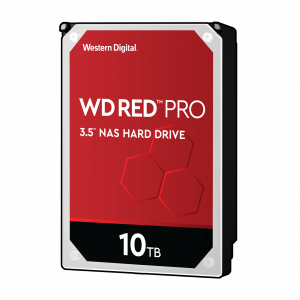 WD hard drive 10TB SATA3, 6Gb / s, 7200, 256MB RED PRO