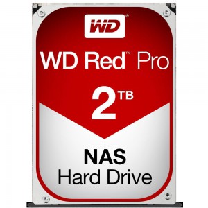 WD hard drive 2TB SATA3, 6Gb / s, 7200, 64MB RED PRO