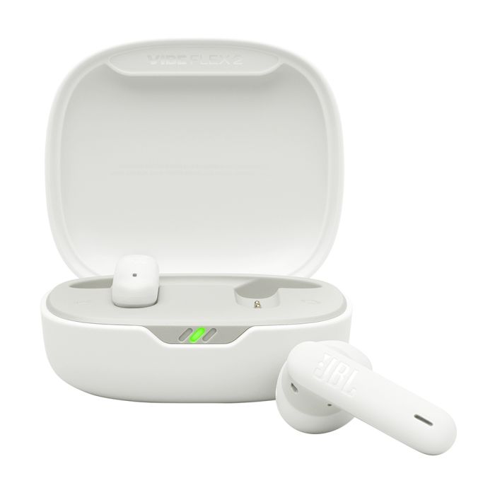 JBL Vibe Flex 2 TWS brezžične slušalke z mikrofonom, bele