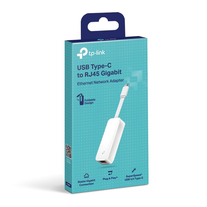 TP-LINK UE300C USB Type-C na RJ45 Ethernet Gigabit adapter
