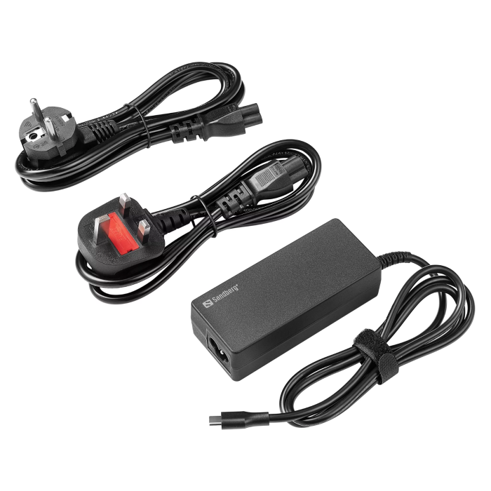 Sandberg USB-C AC polilec PD65W EU+UK