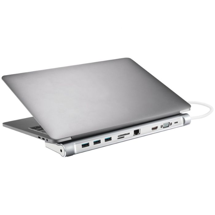 Sandberg USB-C 10 v 1 Docking Station priklopna postaja za prenosnike