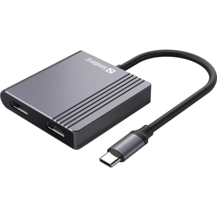 Sandberg USB-C 2xHDMI+USB+PD priklopna postaja