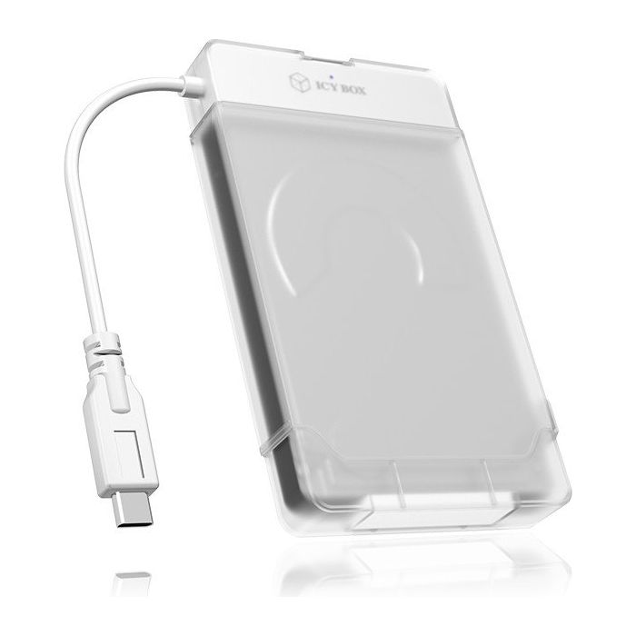 IcyBox IB-AC703-C USB-C 3.2 transparentno ohišje za 2,5