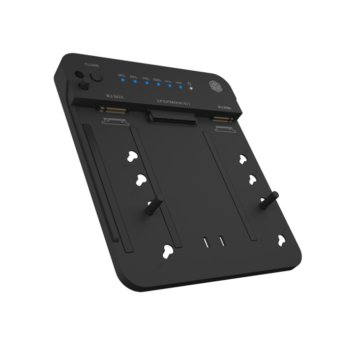IcyBox IB-2915MSCL-C31 clone& dock postaja za M.2 NVME & SATA 2