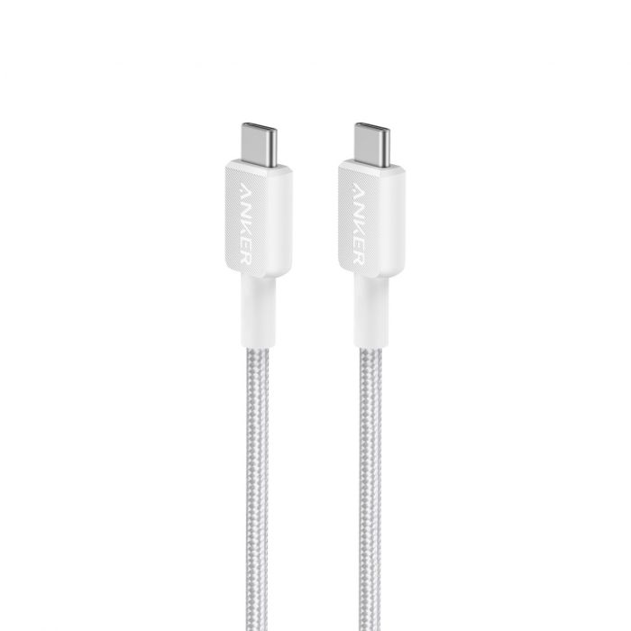 Anker 322 USB-C to USB-C pleten kabel 0,9m bel