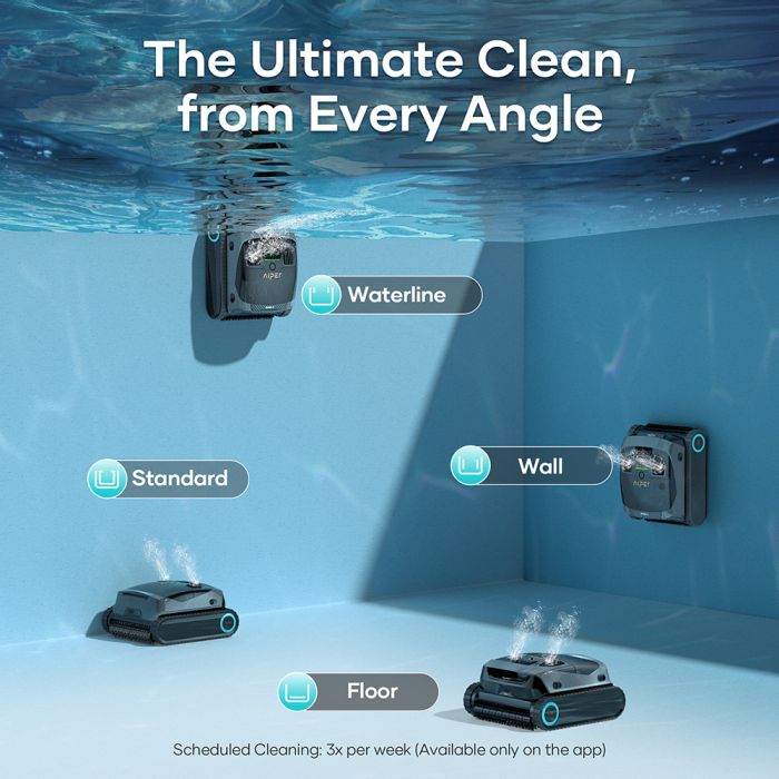 AIPER Scuba X1 baterijski robotski sesalnik za bazen