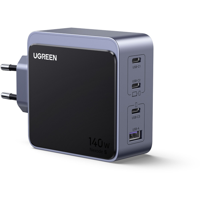 Ugreen Nexode S 140W 3x USB-C + 1x USB-A polnilec