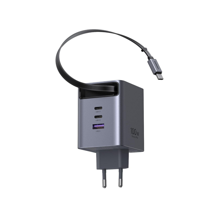 Ugreen Retractable 100W GaN USB-C polnilec