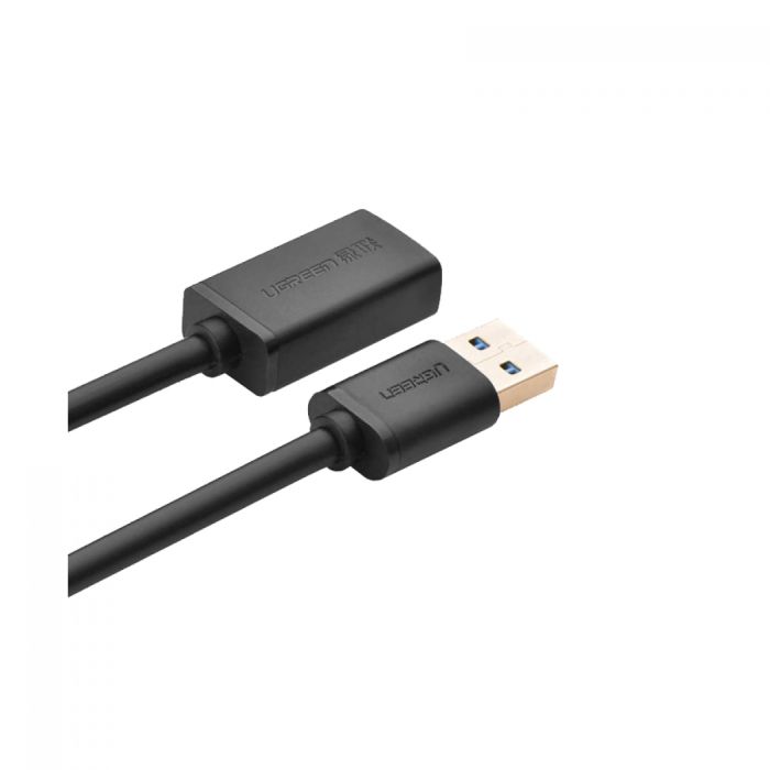 Ugreen USB 3.0 podaljšek (M na Ž) črn 3m - polybag