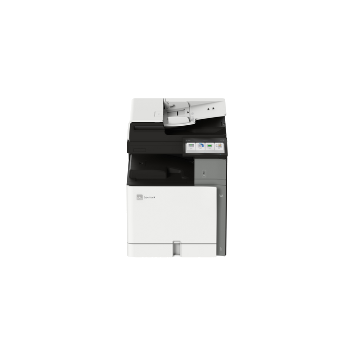 LEXMARK 20L8110 CX950se 25PPM Večfunkcijska barvna laserska naprava, pladenj in kabinet + montaža