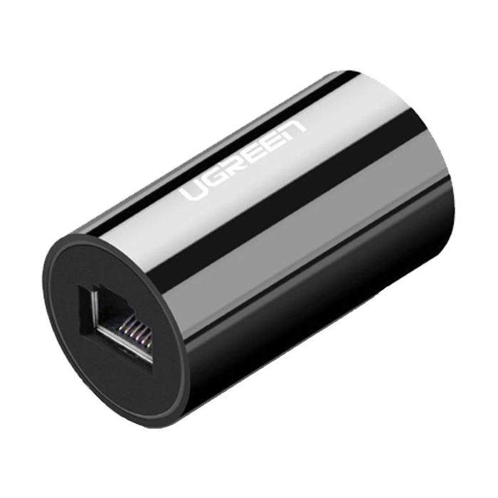 Ugreen Protinapetostni RJ45 ethernet konektor črn - polybag