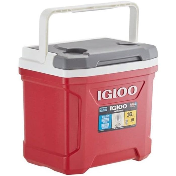 IGLOO Hladilna torba LATITUDE 16 rdeča 15L