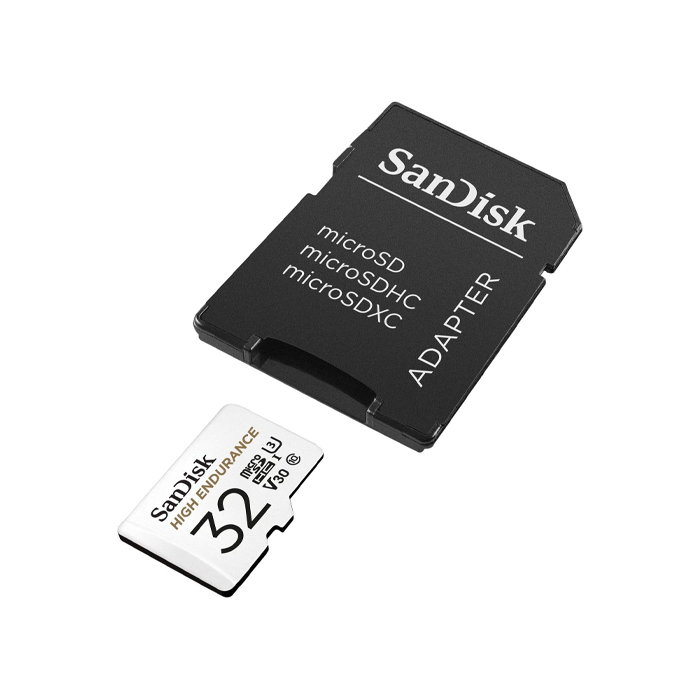 SanDisk 32GB High Endurance microSD Class 10 U3 V30 spominska kartica z adapterjem