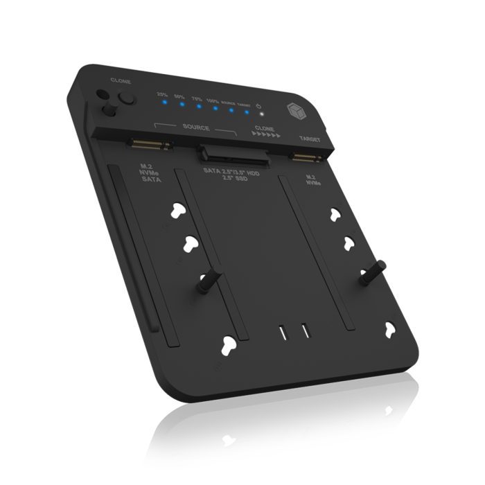 IcyBox IB-2913MCL-C31 priklopna postaja/ohišje za M2, 2,5