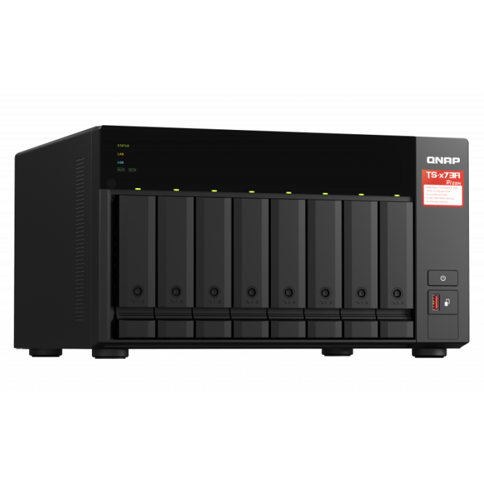 QNAP NAS strežnik za 8 diskov, 8GB ram, 2.5GbE mreža