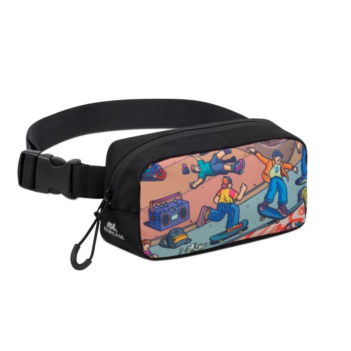 Rivacase torbica za pas Skaters 5410 črna