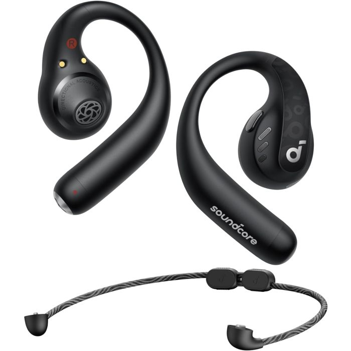 Anker Soundcore AeroFit Pro brezžične slušalke, črne