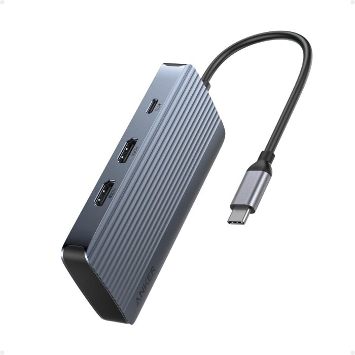 Anker USB-C Hub 7v1, Dual Display