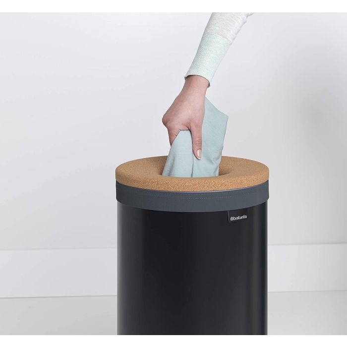 Brabantia koš za perilo 35L, mat črna