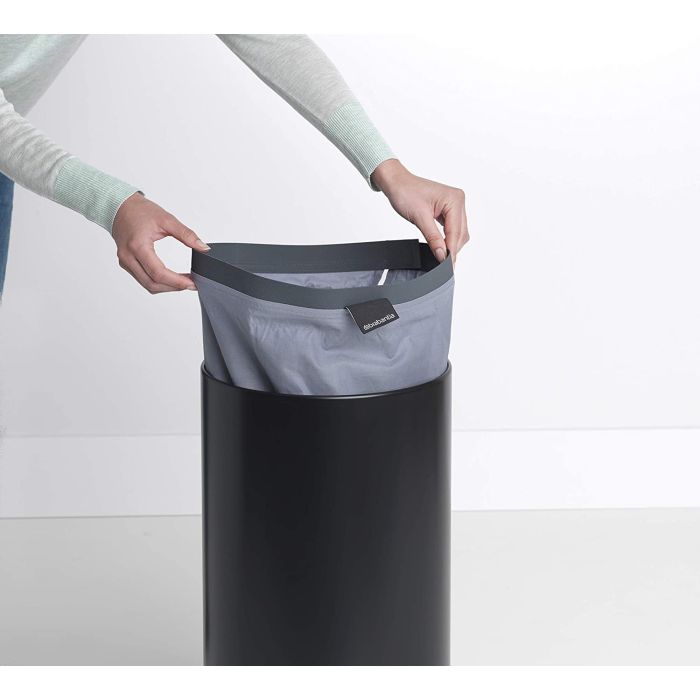 Brabantia koš za perilo 35L, mat črna