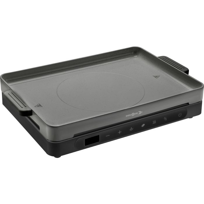 BRUNNER Prenosni indukcijski električni kuhalnik in žar 2V1 2000W 7202833N