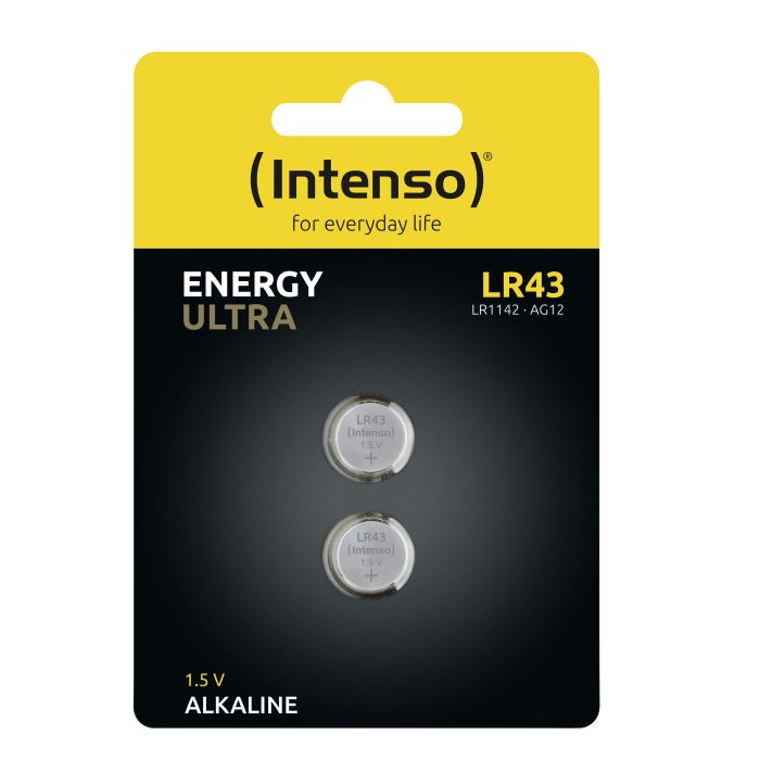 Intenso baterija LR43 Energy Ultra, 2kos