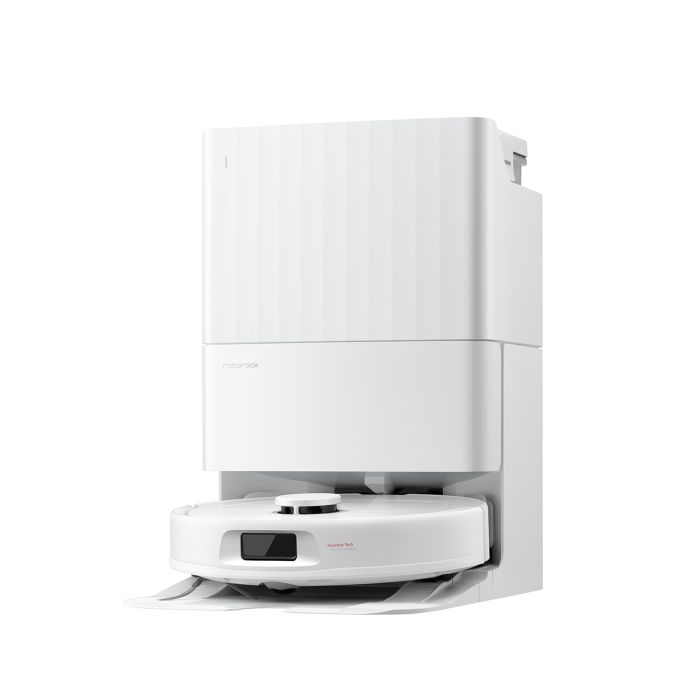 Roborock QR 798 robotski sesalnik s samočistilno postajo, bel