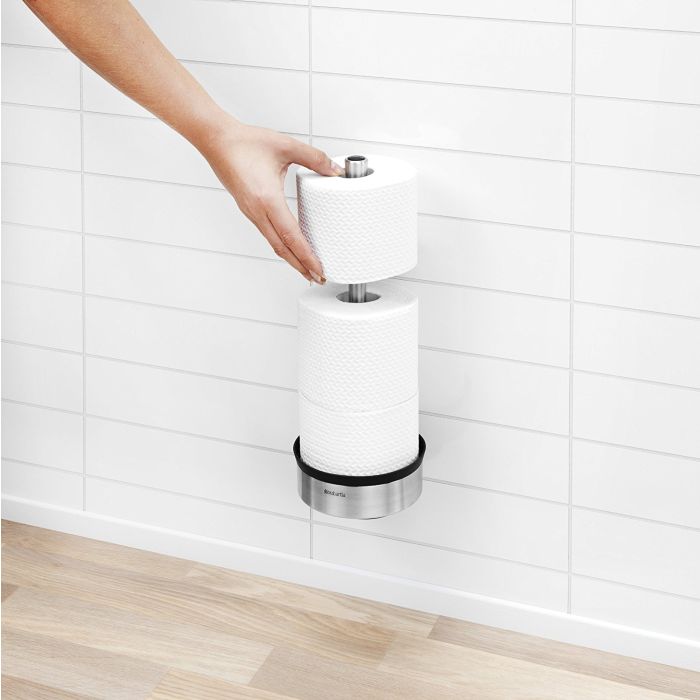Brabantia stojalo za WC papir kovinski mat