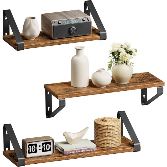 VASAGLE stenske police v industrijskem slogu